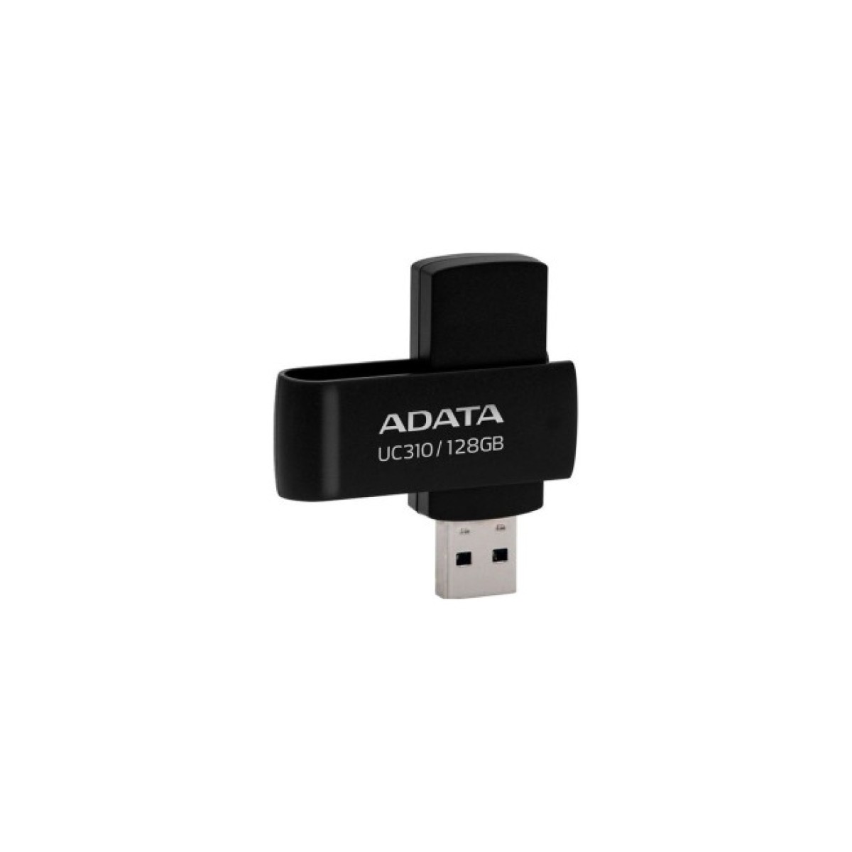 USB флеш накопичувач ADATA 128GB UC310 USB 3.2 Black (UC310-128G-RBK) 98_98.jpg - фото 3