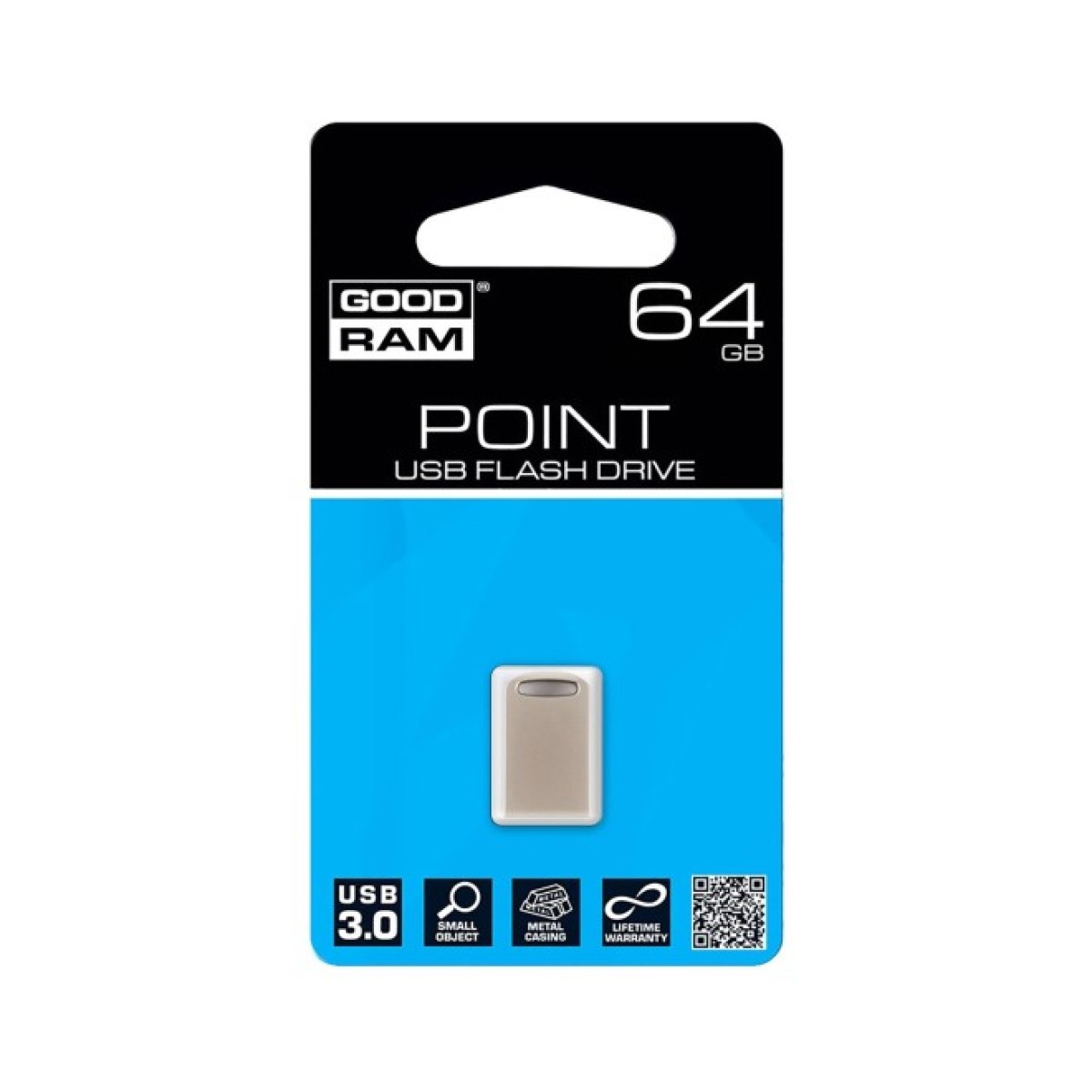 USB флеш накопичувач Goodram 64GB UPO3 Point USB 3.0 (UPO3-0640S0R11) 98_98.jpg - фото 2