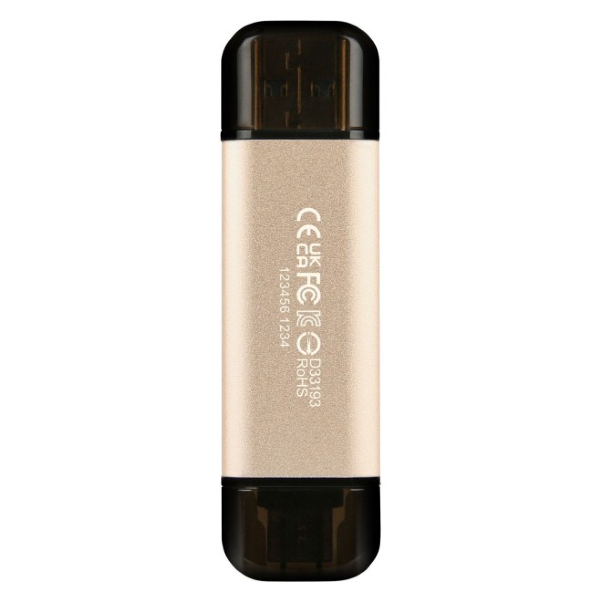 USB флеш накопичувач Transcend 512GB JetFlash 930C Gold-Black USB 3.2/Type-C (TS512GJF930C) 98_98.jpg - фото 3