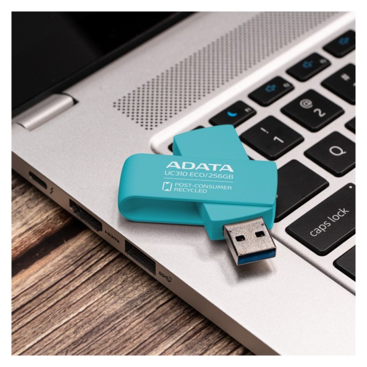 USB флеш накопичувач ADATA 64GB UC310 Eco Green USB 3.2 (UC310E-64G-RGN) 98_98.jpg - фото 5