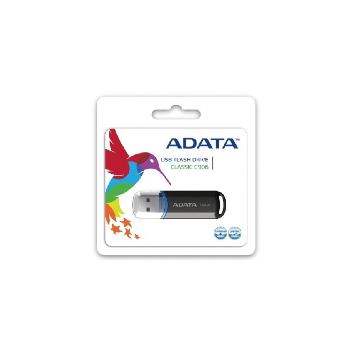 USB флеш накопитель ADATA 64GB C906 Black USB 2.0 (AC906-64G-RBK) 98_98.jpg - фото 3