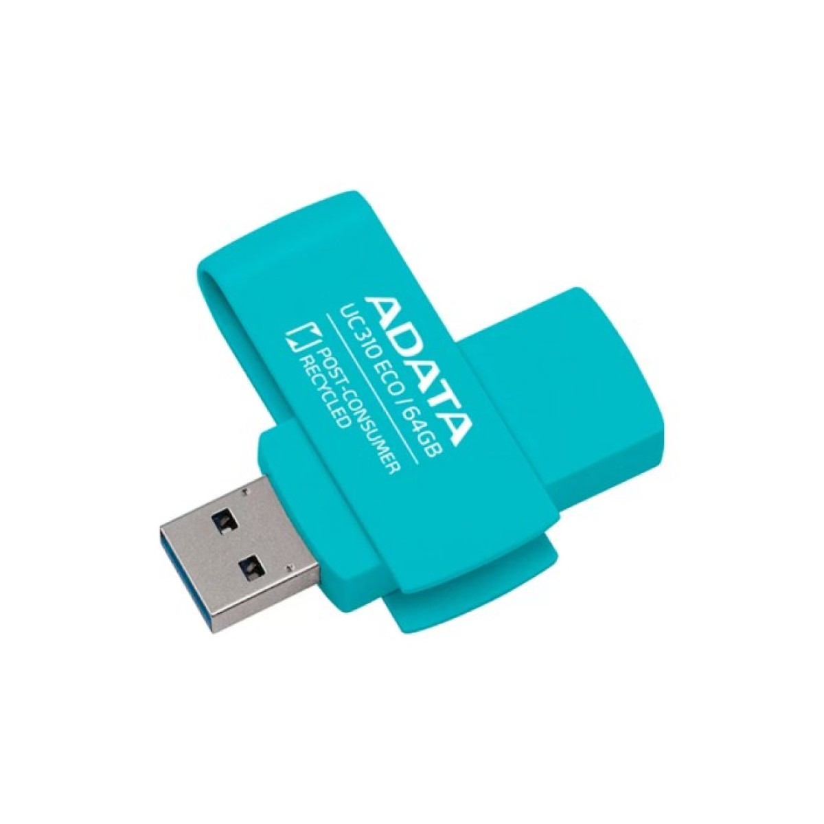 USB флеш накопитель ADATA 64GB UC310 Eco Green USB 3.2 (UC310E-64G-RGN) 256_256.jpg