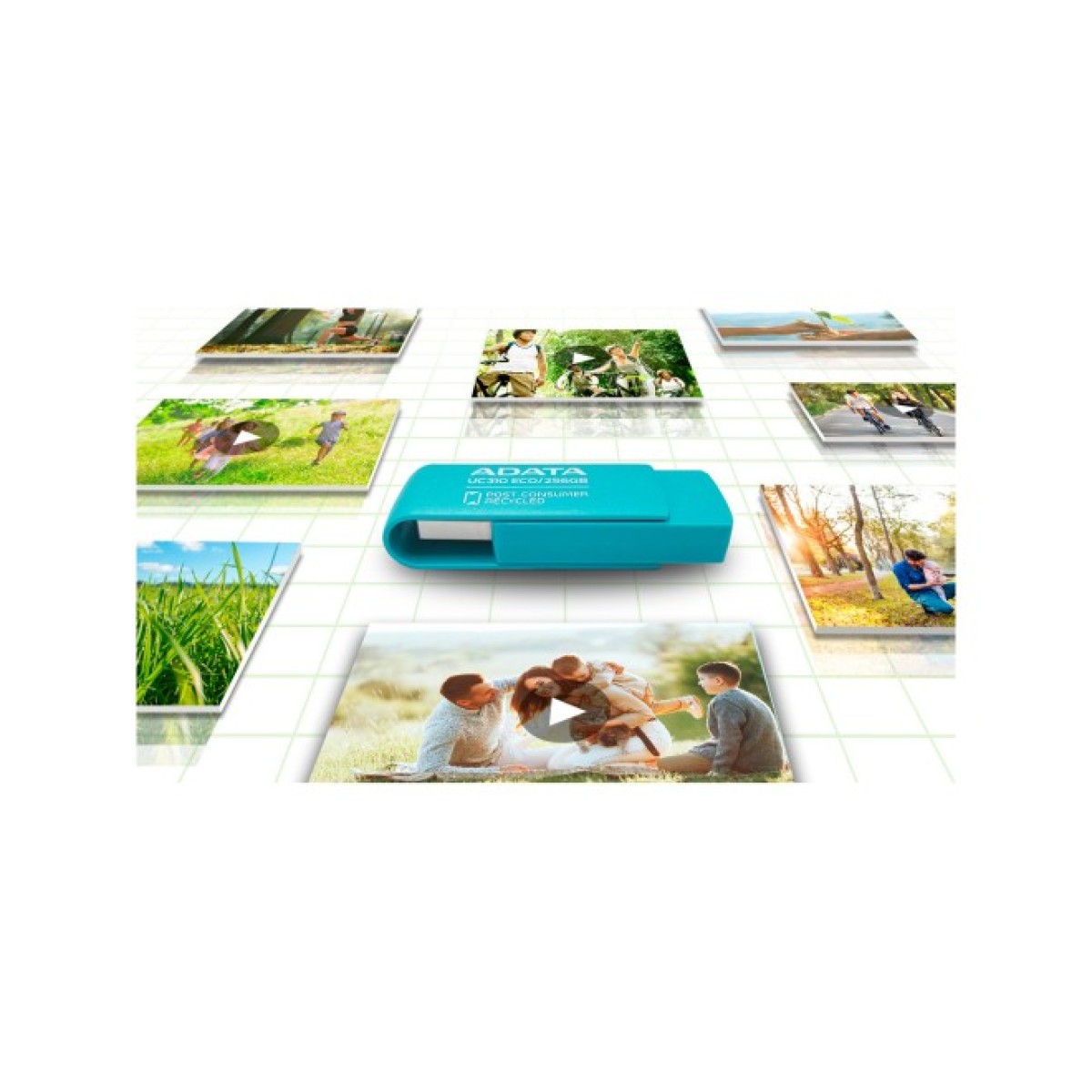 USB флеш накопитель ADATA 32GB UC310 Eco Green USB 3.2 (UC310E-32G-RGN) 98_98.jpg - фото 6