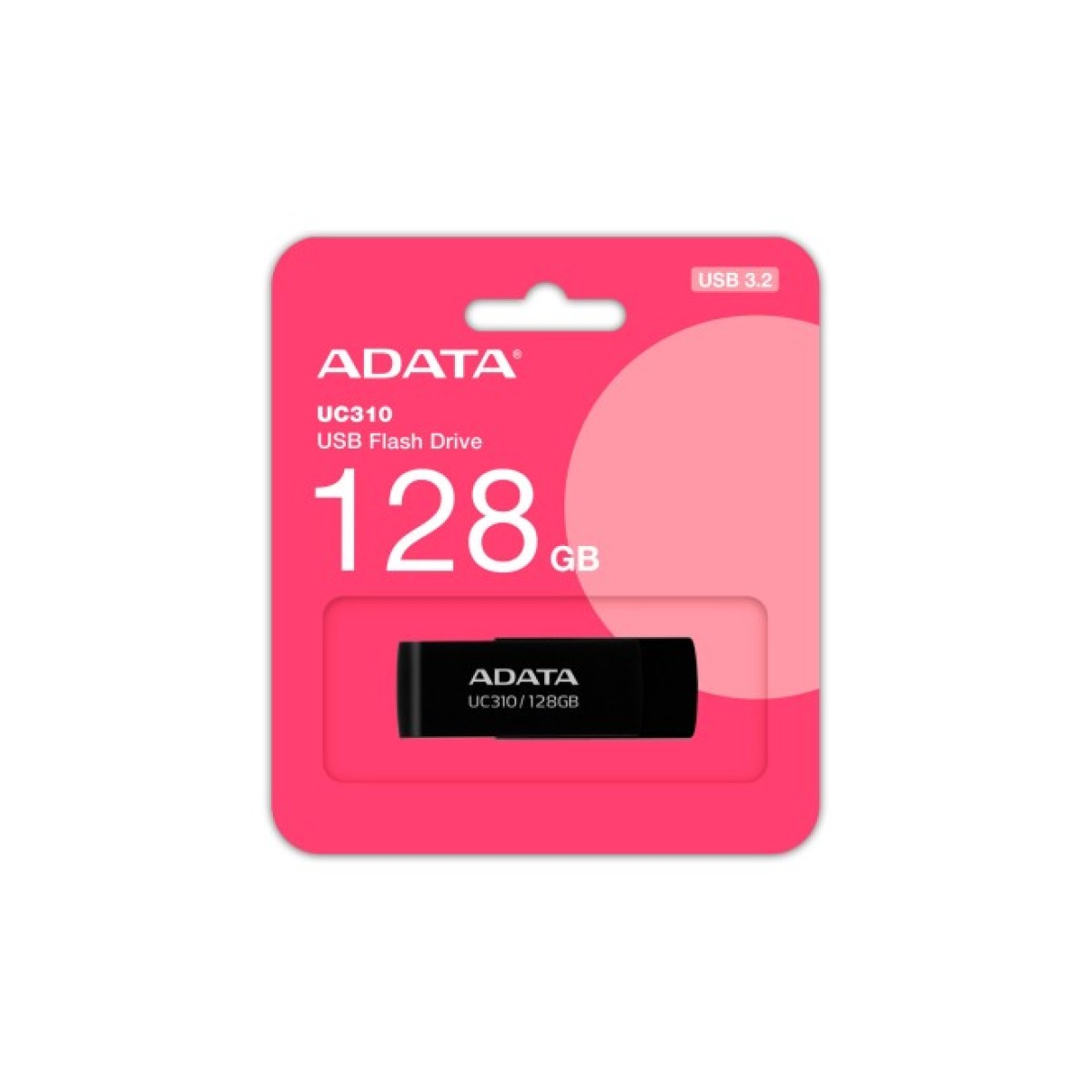 USB флеш накопичувач ADATA 128GB UC310 USB 3.2 Black (UC310-128G-RBK) 98_98.jpg - фото 8