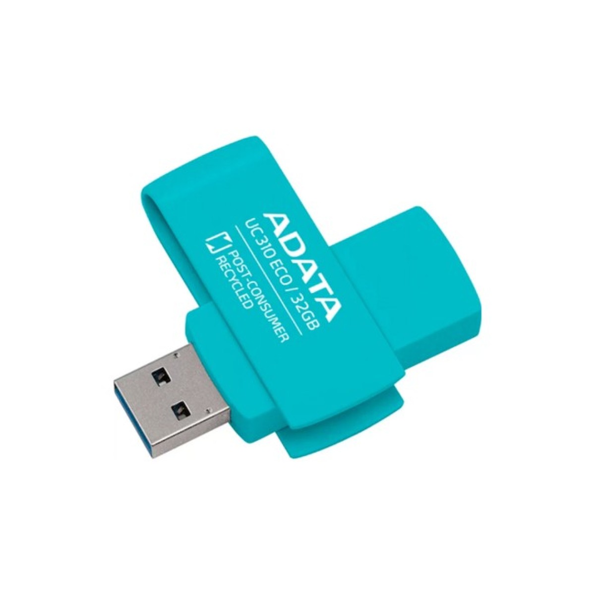 USB флеш накопитель ADATA 32GB UC310 Eco Green USB 3.2 (UC310E-32G-RGN) 256_256.jpg