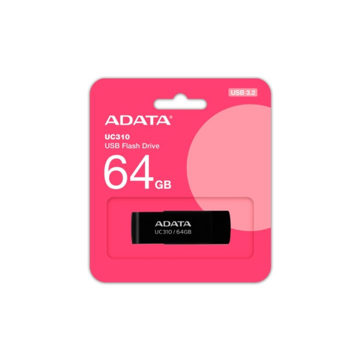 USB флеш накопичувач ADATA 64GB UC310 Black USB 3.0 (UC310-64G-RBK) 98_98.jpg - фото 6