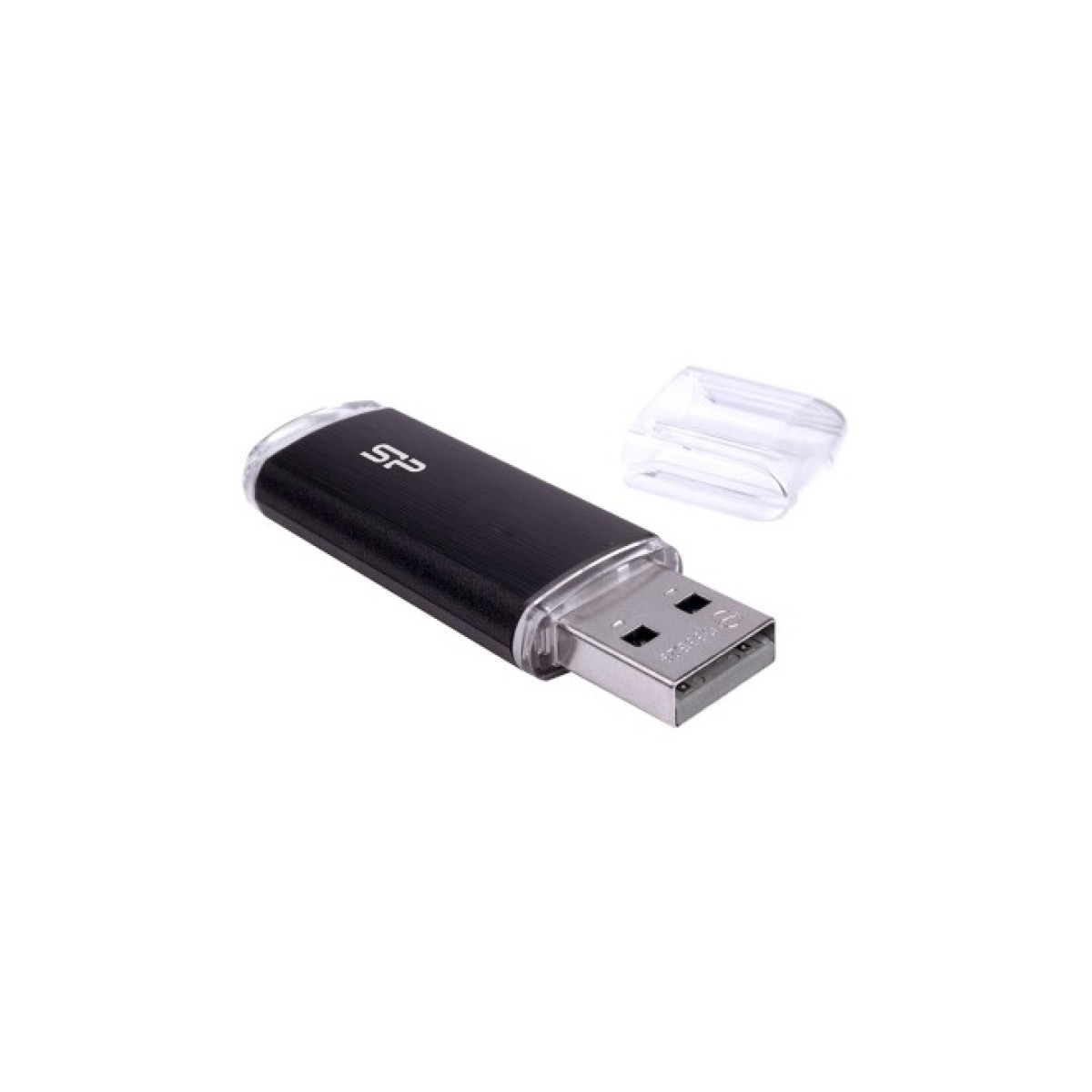 USB флеш накопичувач Silicon Power 8GB Ultima U02 Black USB 2.0 (SP008GBUF2U02V1K) 98_98.jpg - фото 2