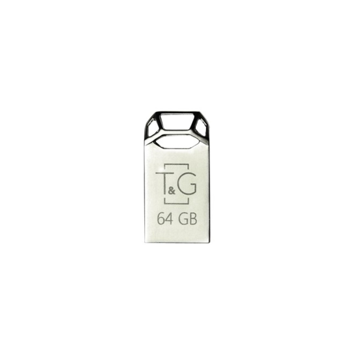 USB флеш накопитель T&G 64GB 110 Metal Series Silver USB 2.0 (TG110-64G) 256_256.jpg