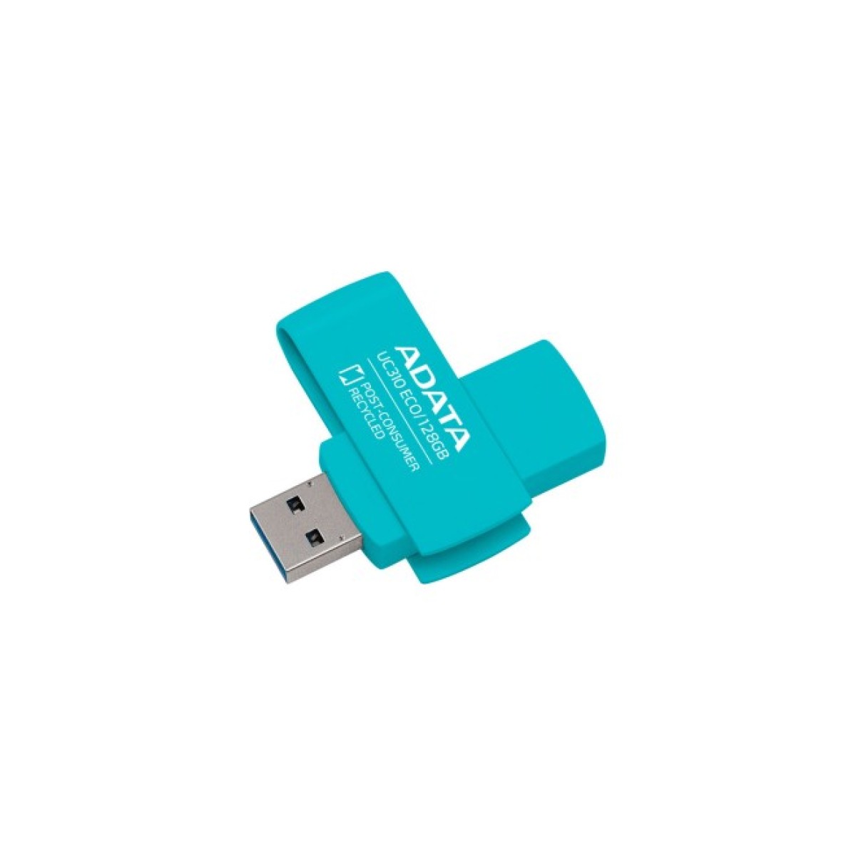 USB флеш накопитель ADATA 128GB UC310 Eco Green USB 3.2 (UC310E-128G-RGN) 98_98.jpg - фото 1