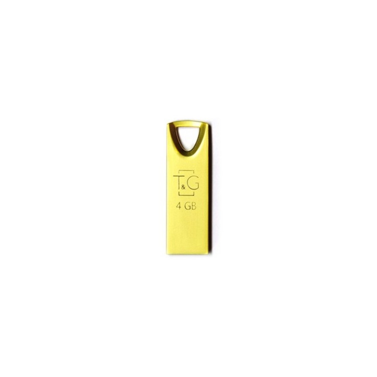 USB флеш накопитель T&G 4GB 117 Metal Series Gold USB 2.0 (TG117GD-4G) 98_98.jpg - фото 1