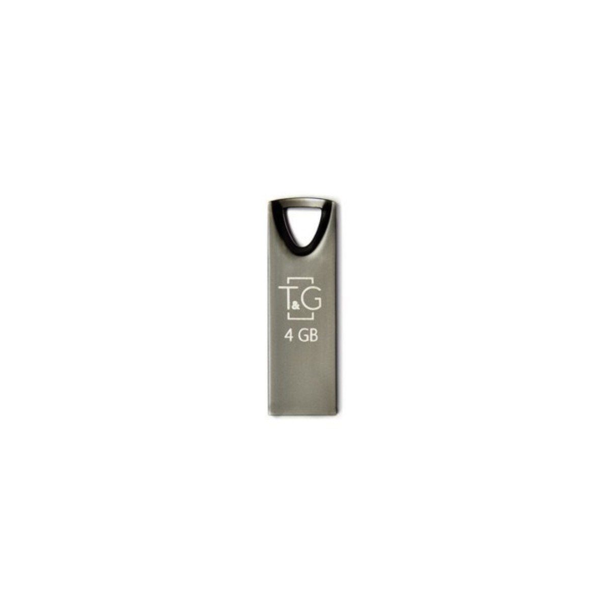 USB флеш накопитель T&G 4GB 117 Metal Series Black USB 2.0 (TG117BK-4G) 256_256.jpg