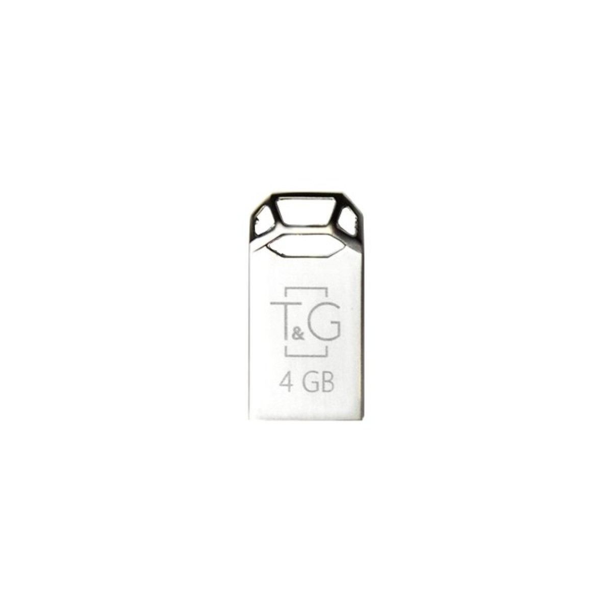 USB флеш накопитель T&G 4GB 110 Metal Series Silver USB 2.0 (TG110-4G) 98_98.jpg - фото 1