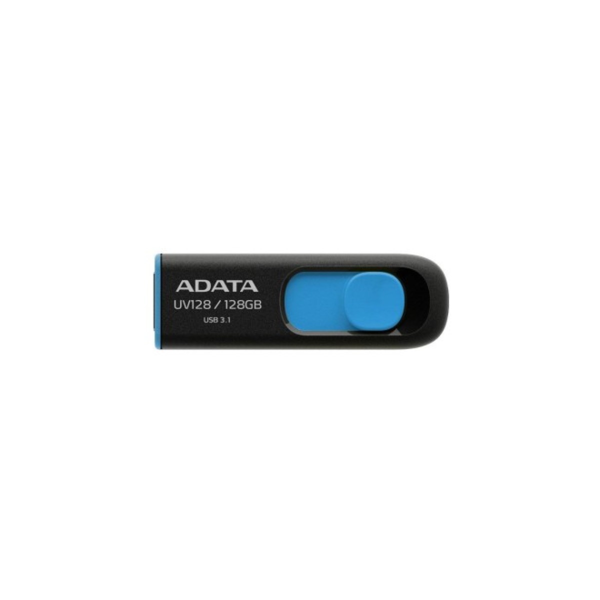 USB флеш накопичувач ADATA 128GB UV128 Black/Blue USB 3.1 (AUV128-128G-RBE) 256_256.jpg