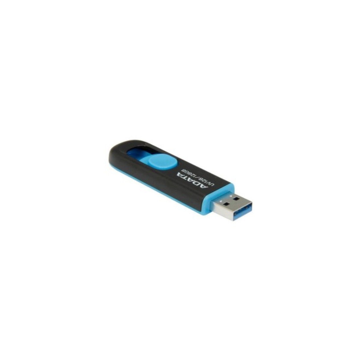 USB флеш накопичувач ADATA 128GB UV128 Black/Blue USB 3.1 (AUV128-128G-RBE) 98_98.jpg - фото 8