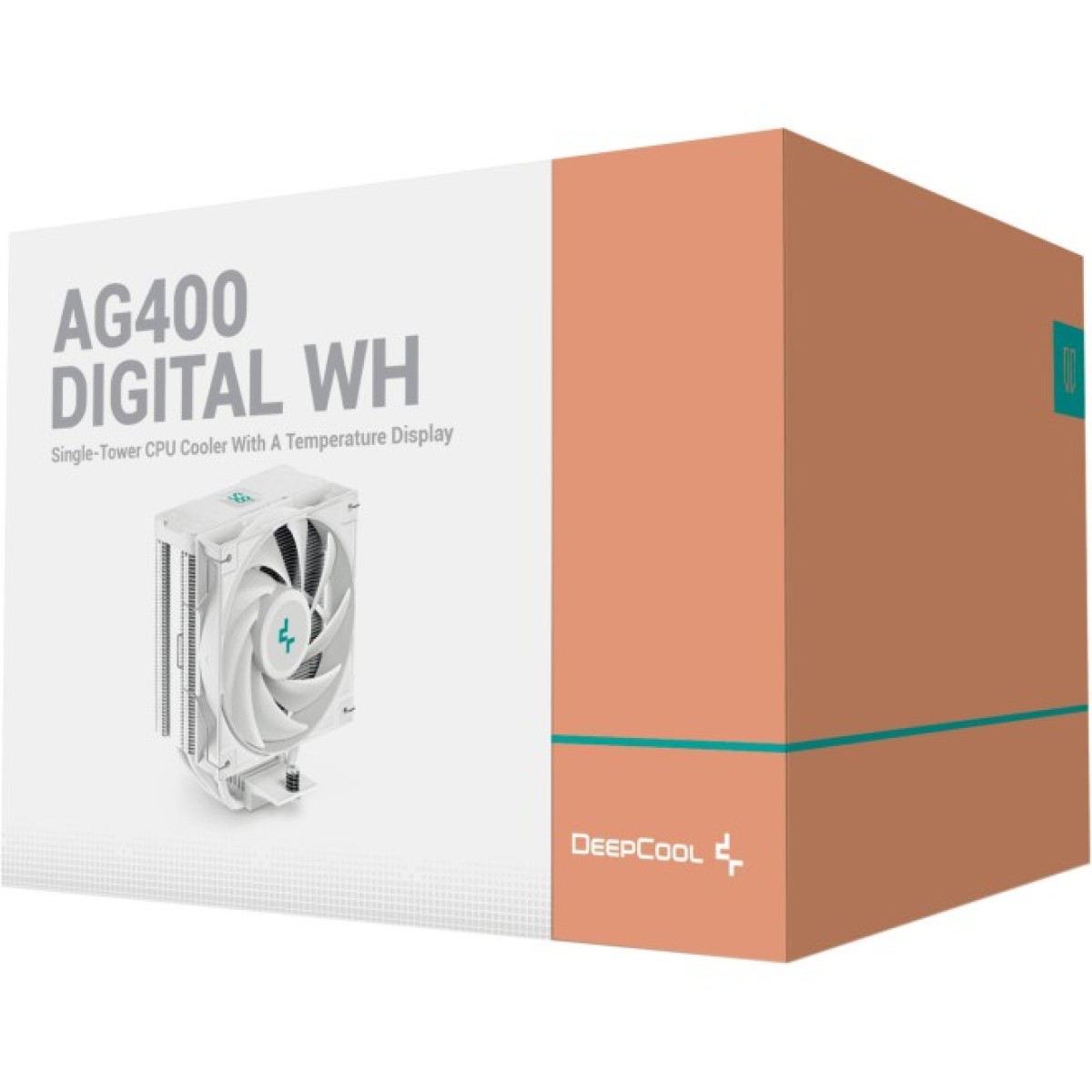 Кулер до процесора Deepcool AG400 Digital WH (R-AG400-WHNDMN-G-1) 98_98.jpg - фото 6