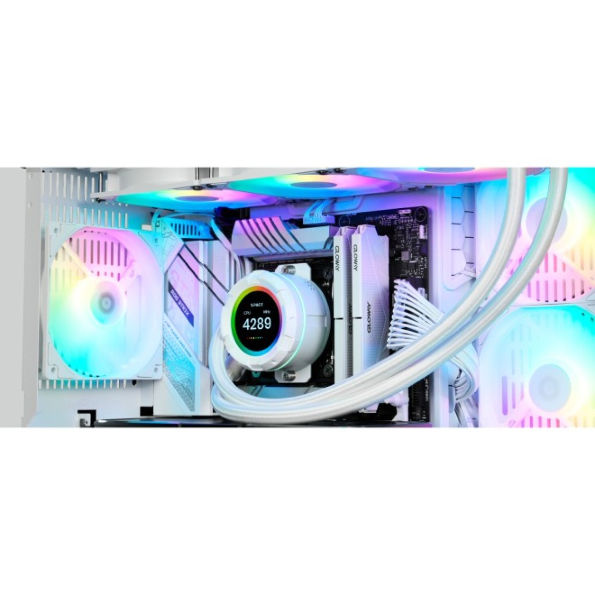 Система жидкостного охлаждения ID-Cooling SL360 XE White 98_98.jpg - фото 2