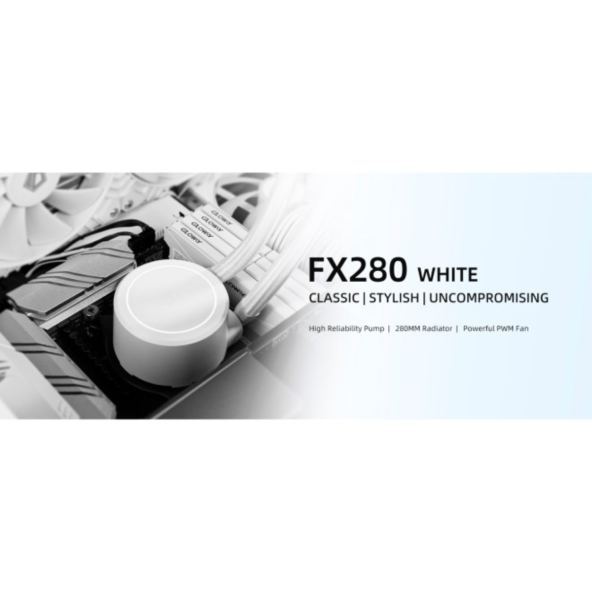 Система жидкостного охлаждения ID-Cooling FX280 White 98_98.jpg - фото 6