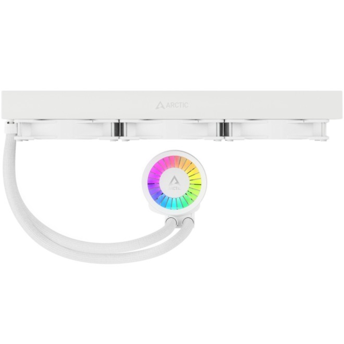 Система рідинного охолодження Arctic Liquid Freezer III - 420 A-RGB White (ACFRE00153A) 98_98.jpg - фото 7