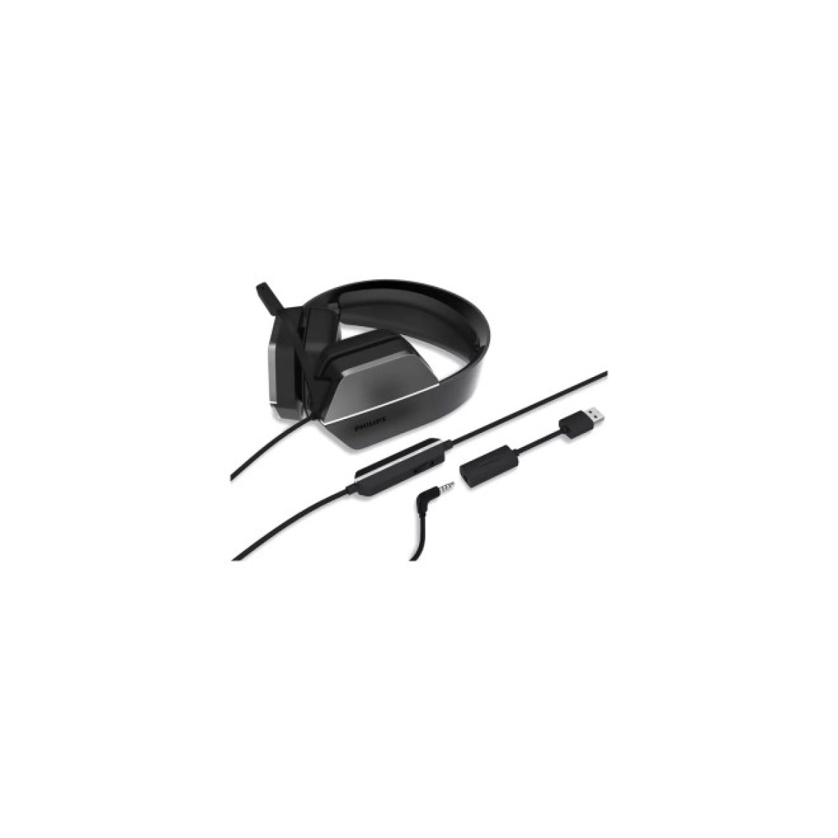 Наушники Philips Wired Gaming Headset 7.1 USB+ 3.5 мм (TAG4106BK/00) 256_256.jpg