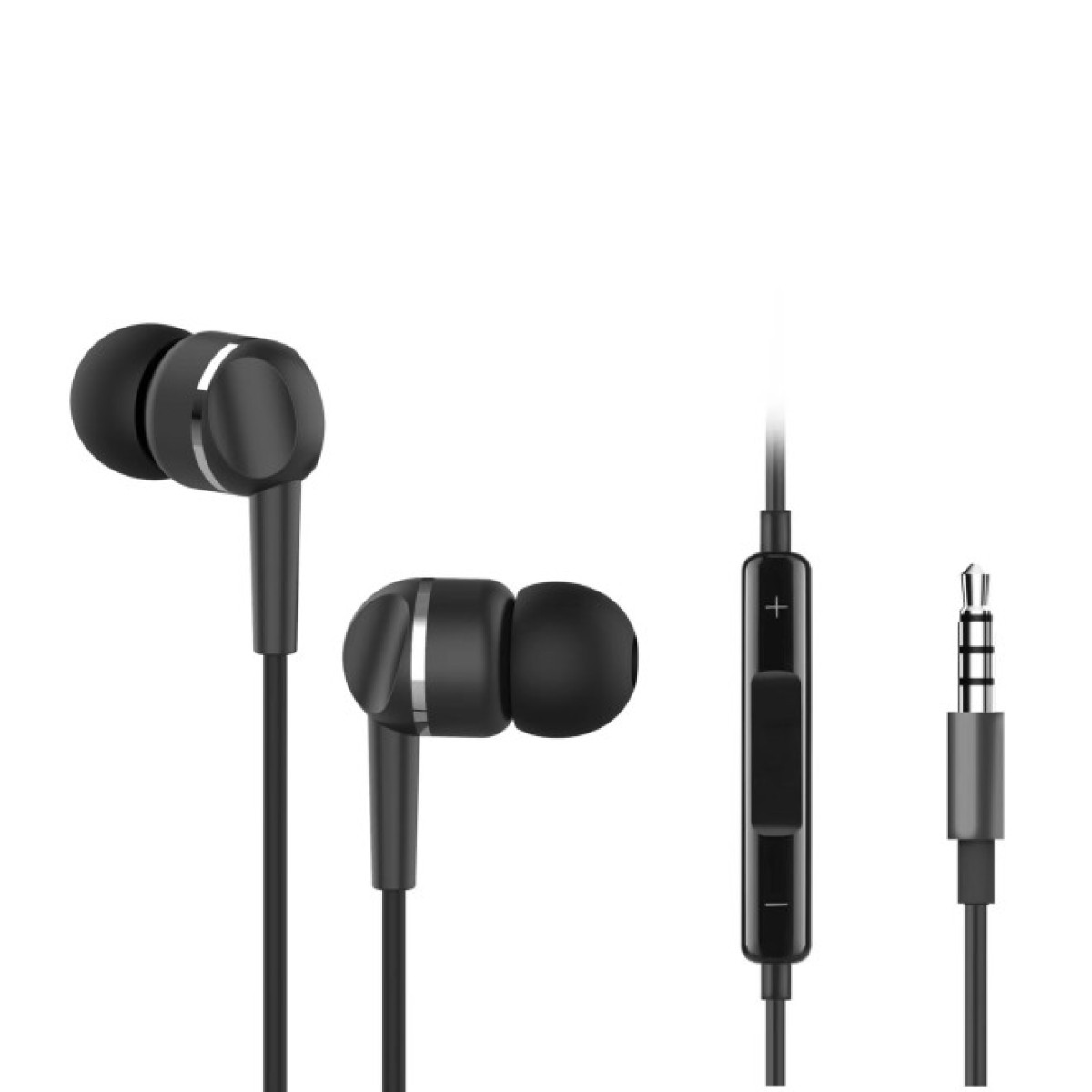 Навушники Ergo VM-701 3.5 мм Earphones Black (VM-701K) 256_256.jpg