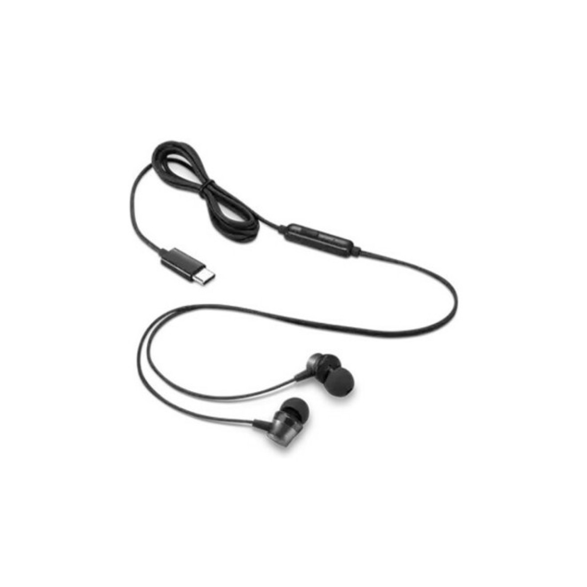 Наушники Lenovo USB-C Wired In-Ear Headphone Black (4XD1J77351) 98_98.jpg - фото 3