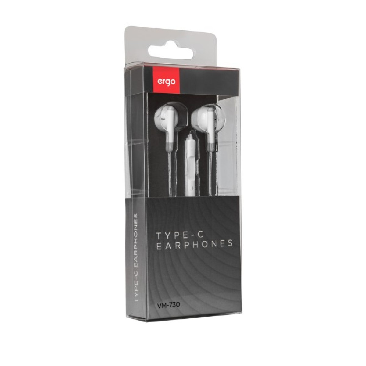 Навушники Ergo VM-730 Type-C Earphones White (VM-730W) 98_98.jpg - фото 4