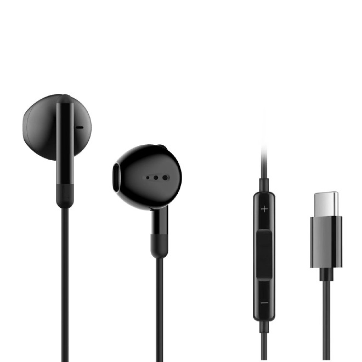 Навушники Ergo VM-730 Type-C Earphones Black (VM-730K) 256_256.jpg