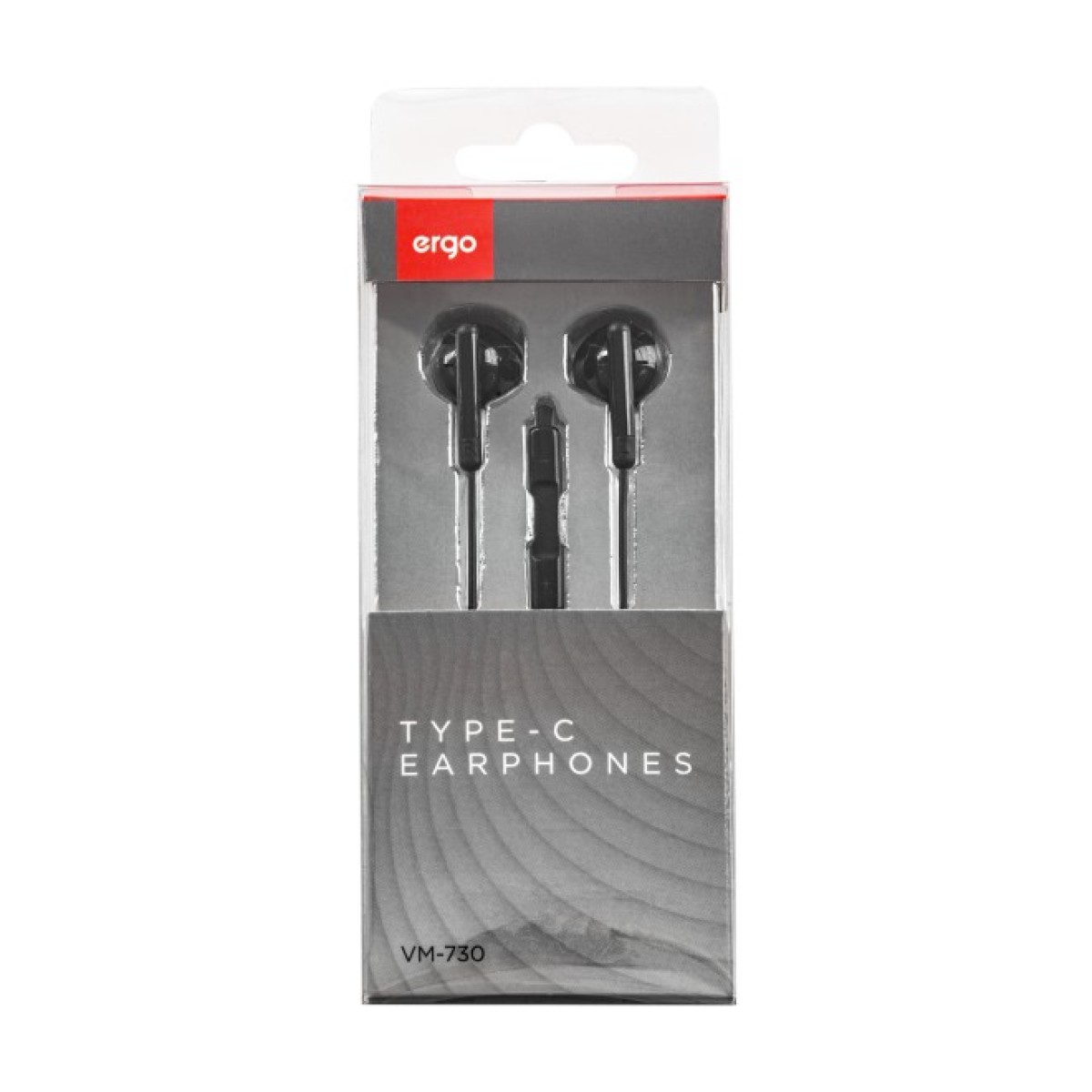 Навушники Ergo VM-730 Type-C Earphones Black (VM-730K) 98_98.jpg - фото 4