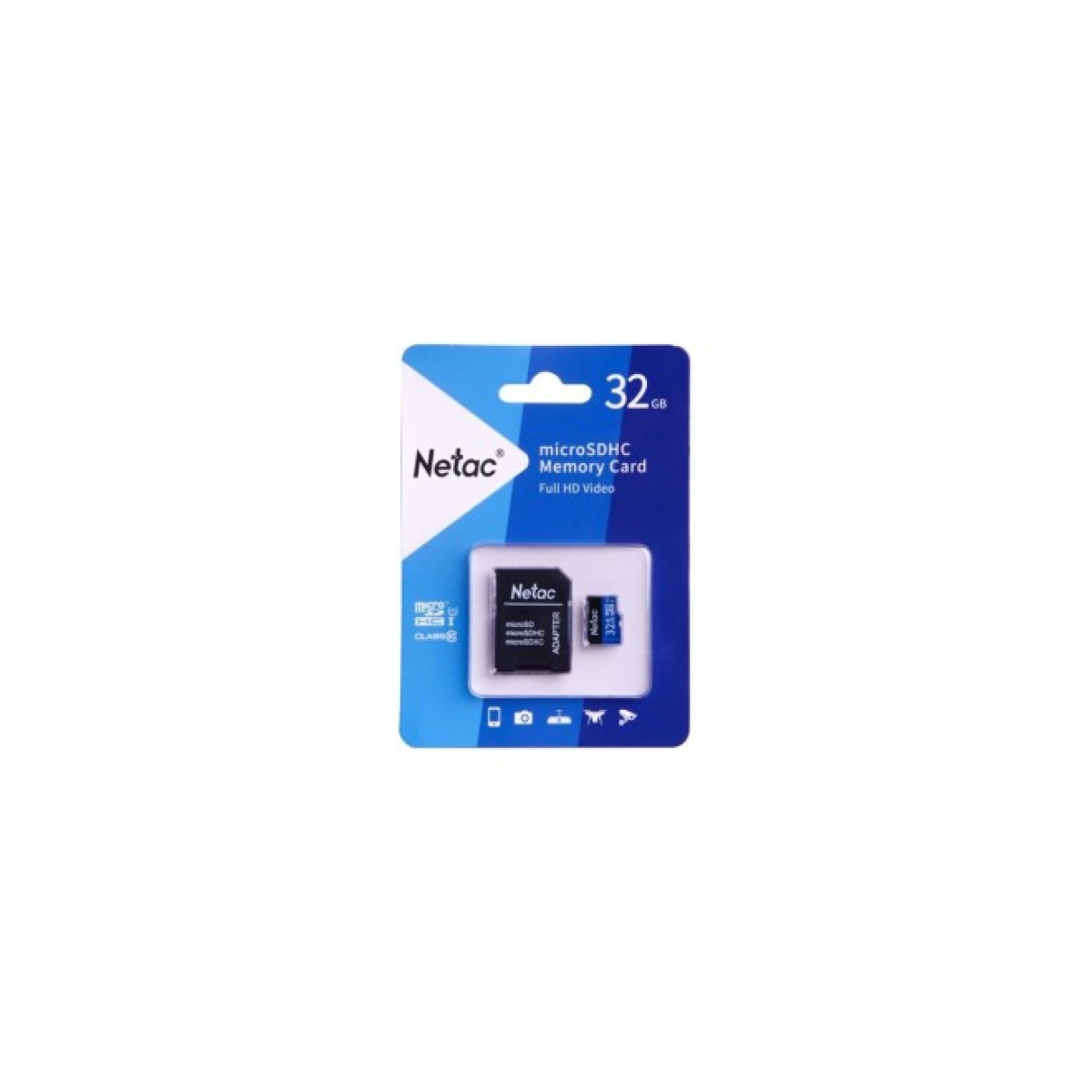 Карта пам'яті Netac 32GB microSD class 10 UHS-I U1 (NT02P500STN-032G-R) 98_98.jpg - фото 2