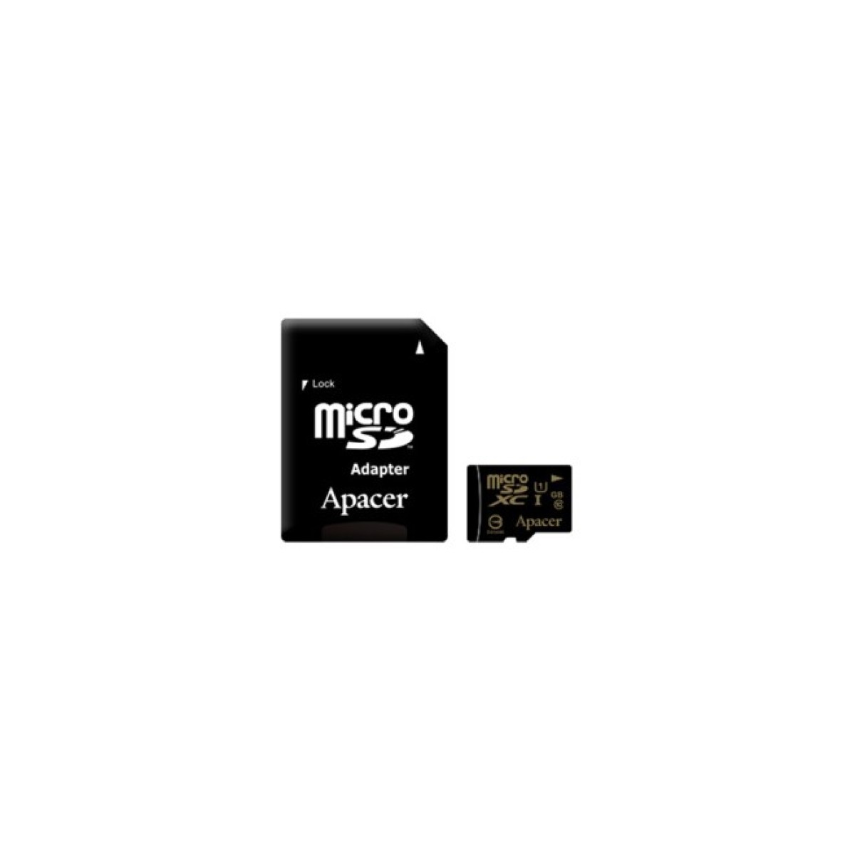 Карта пам'яті Apacer 64GB microSDXC UHS-I Class10 w/ 1 Adapter RP (AP64GMCSX10U1-R) 256_256.jpg