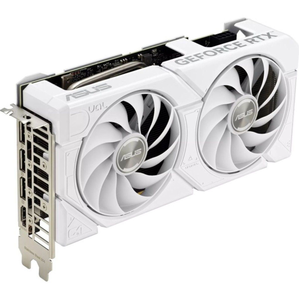 Відеокарта ASUS GeForce RTX4070 12Gb DUAL EVO WHITE (DUAL-RTX4070-O12G-EVO-WHITE) 98_98.jpg - фото 6