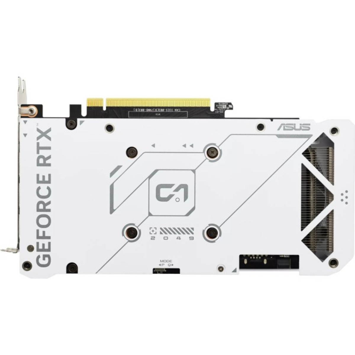 Відеокарта ASUS GeForce RTX4070 12Gb DUAL EVO WHITE (DUAL-RTX4070-O12G-EVO-WHITE) 98_98.jpg - фото 7