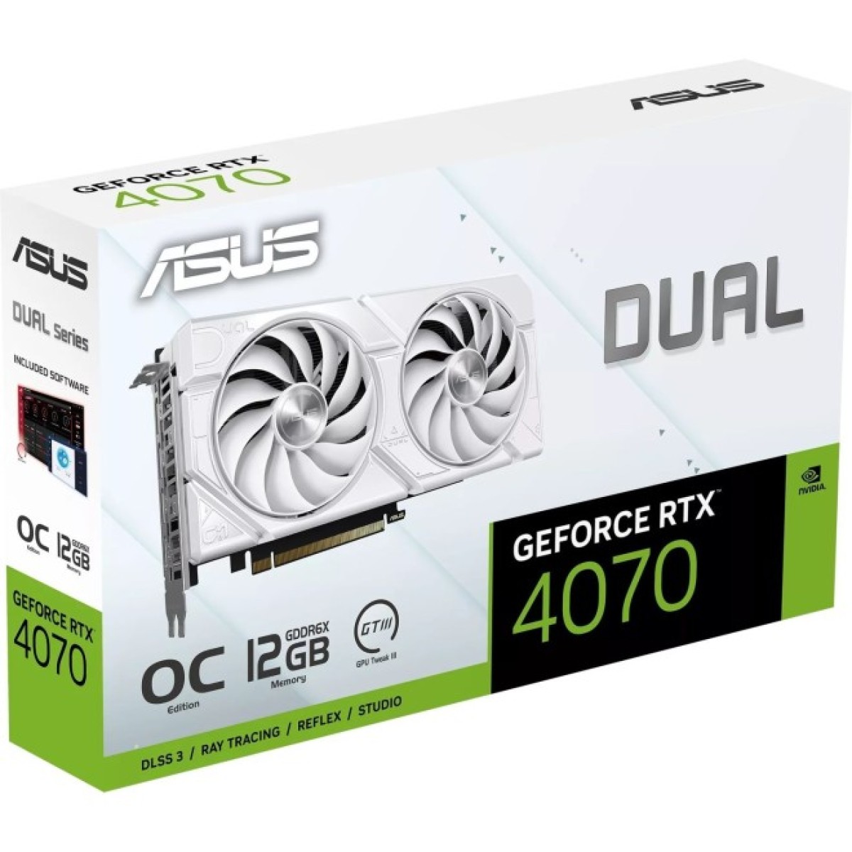 Відеокарта ASUS GeForce RTX4070 12Gb DUAL EVO WHITE (DUAL-RTX4070-O12G-EVO-WHITE) 98_98.jpg - фото 12