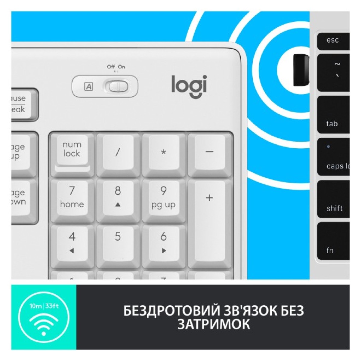 Комплект Logitech MK295 Silent UA Off-White (920-009824) 98_98.jpg - фото 3