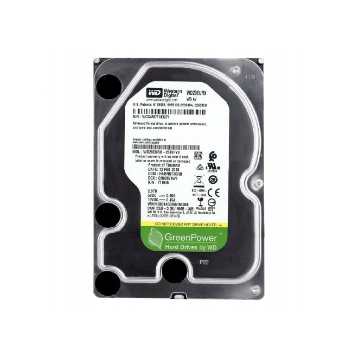 Жесткий диск 3.5" 2TB WD (# WD20EURX #) 98_98.jpg