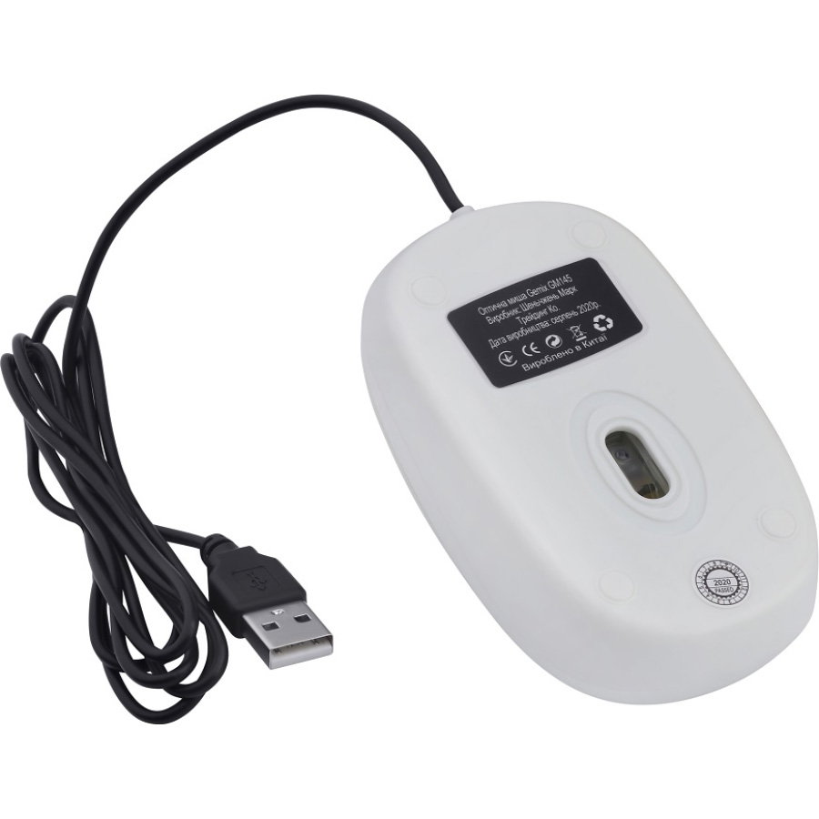 Мышка Gemix GM145 USB White (GM145Wh) undefined - фото 6