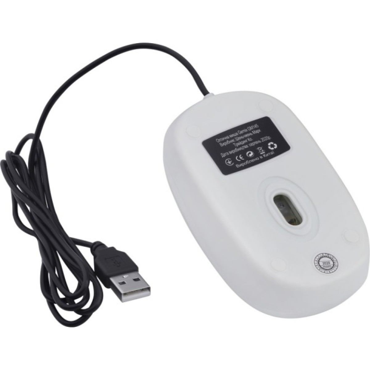 Мишка Gemix GM145 USB White (GM145Wh) 98_98.jpg - фото 6