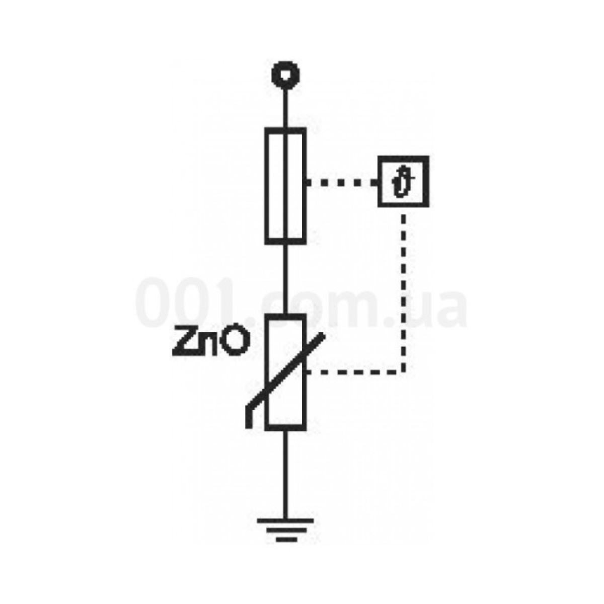 Ограничитель импульсных перенапряжений (УЗИП) SPCT2-280/1 1P 280В 20кА, Eaton (Moeller) 98_98.jpg - фото 3