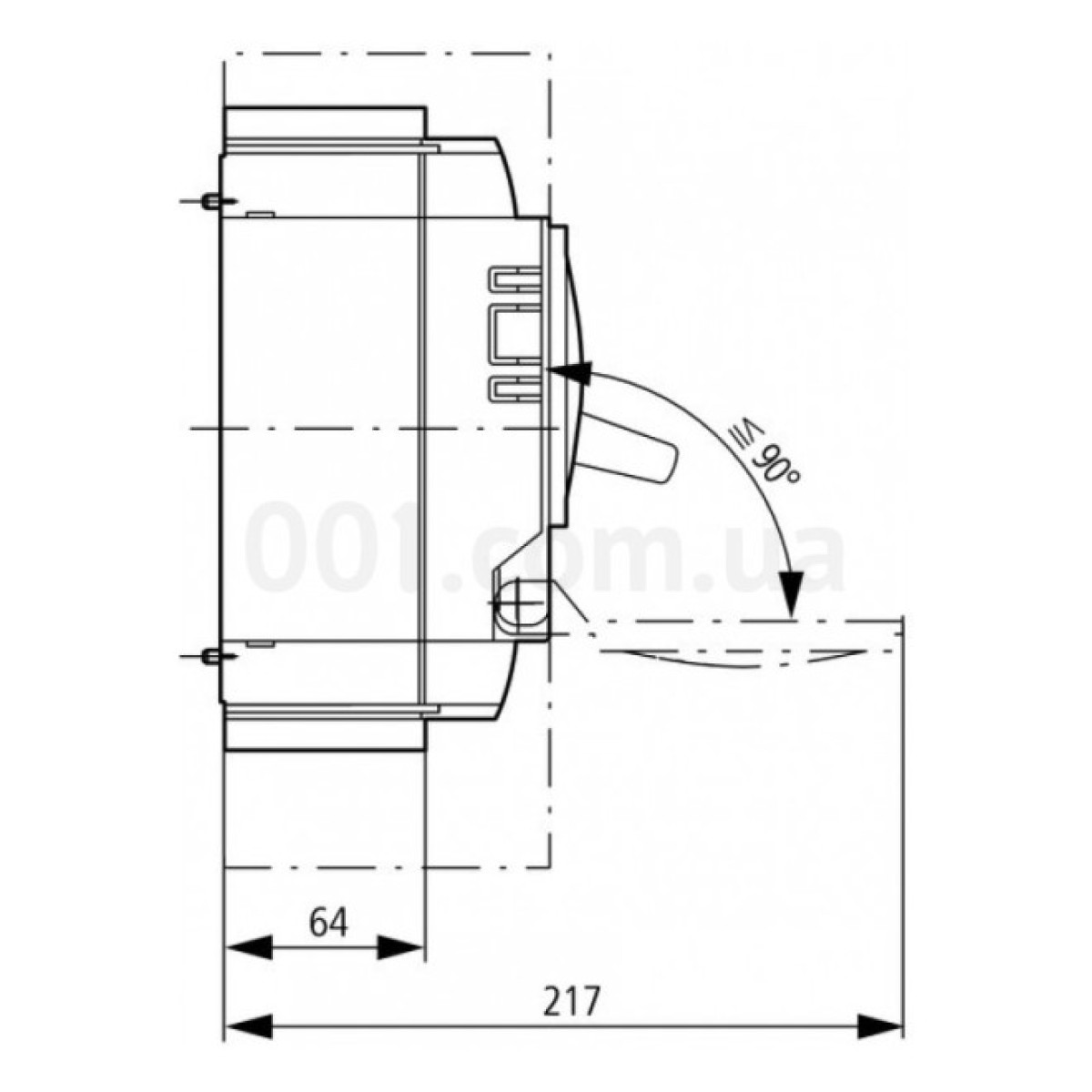 Силовой автоматический выключатель LZMC2-A200-I 3P 200А 36кА, Eaton (Moeller) 98_98.jpg - фото 3