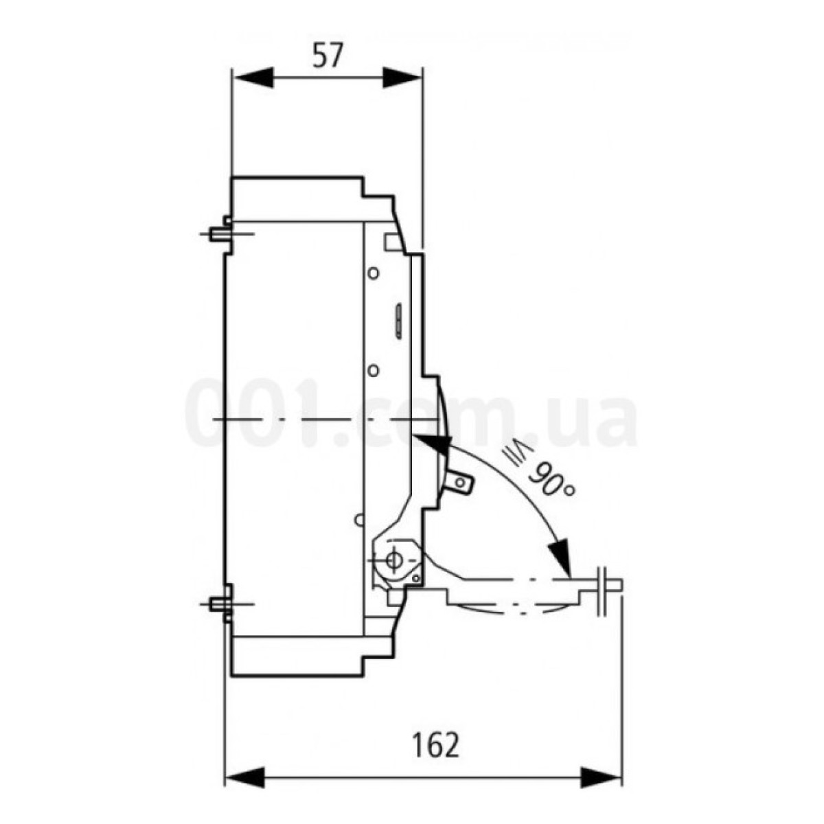 Силовой автоматический выключатель NZMB1-M40 3P 40А 25кА, Eaton (Moeller) 98_98.jpg - фото 2