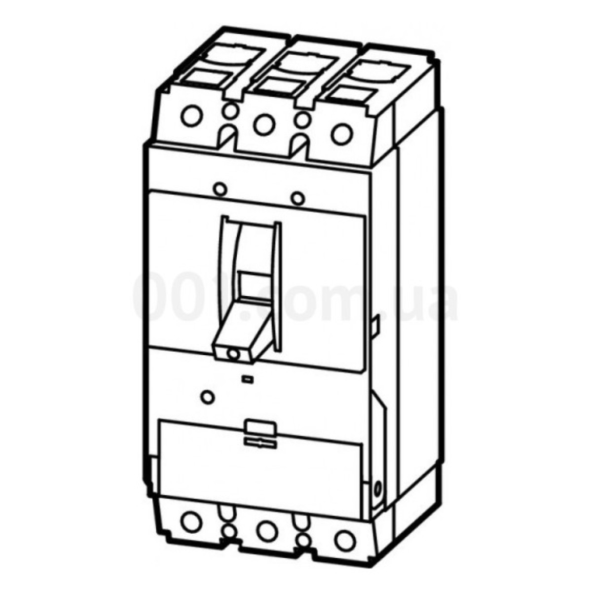 Силовой автоматический выключатель LZMN3-A500-I 3P 500А 50кА, Eaton (Moeller) 98_98.jpg - фото 3