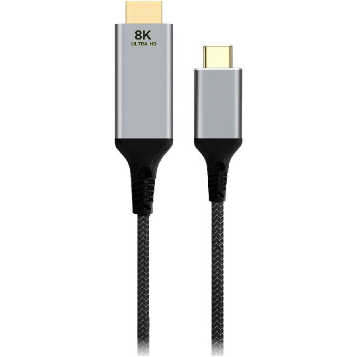 Кабель USB-C на HDMI, 2 м Gray (A-CM-HDMIM8K-2M) 98_98.jpg - фото 1