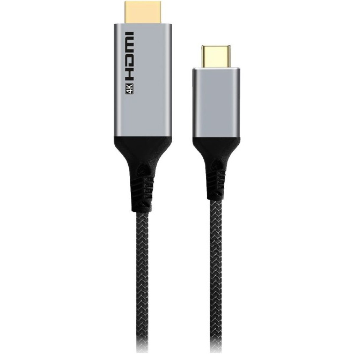 Кабель USB-C на HDMI, 1.8 м, Gray 98_98.jpg - фото 1