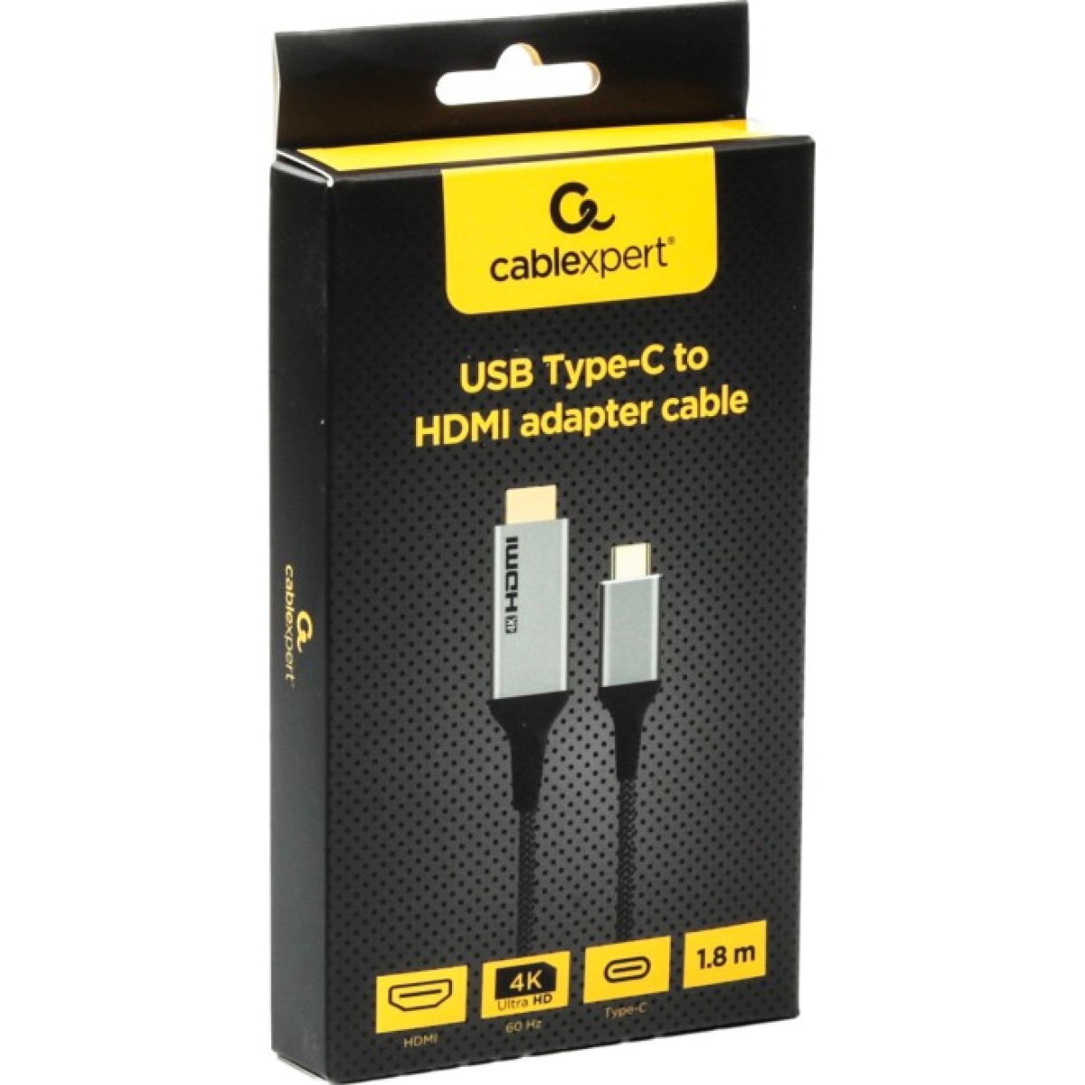 Кабель USB-C на HDMI, 1.8 м, Gray 98_98.jpg - фото 2