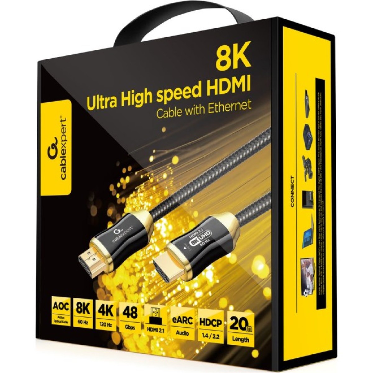 Кабель оптический (AOC) HDMI V.2.1, 20 м (CCBP-HDMI8K-AOC-20M) 98_98.jpg - фото 3