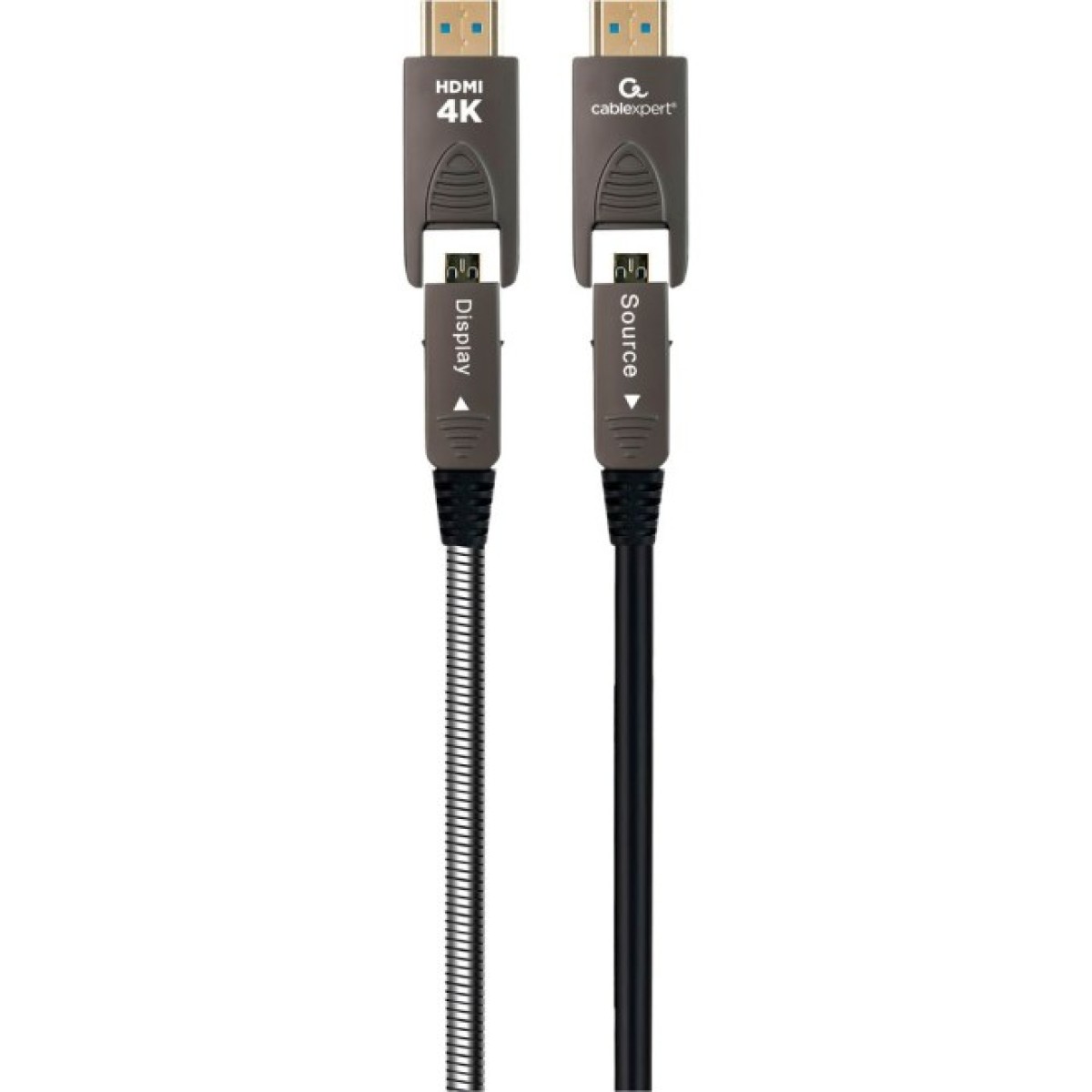 Кабель оптичний (AOC) HDMI-A/D на A/D V.2.0, 30 м (CCAP-HDMIDD-AOC-30M) 98_98.jpg - фото 1