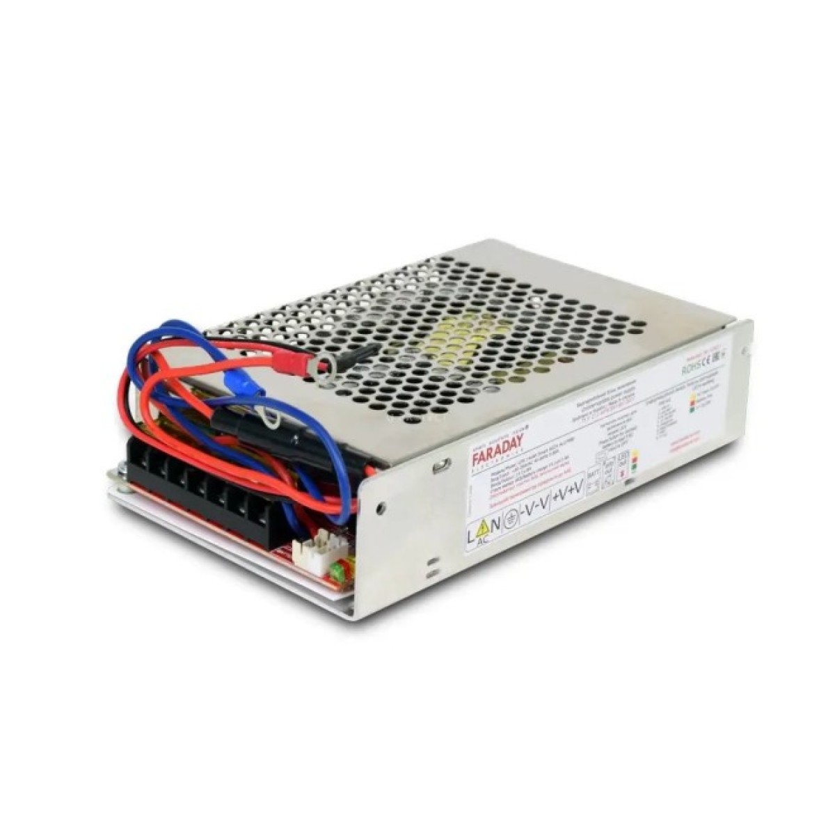 Бесперебойный блок питания Faraday Electronics 144W UPS ASCH ALU 12V под аккумулятор 18А·ч в алюминиевом корпусе 98_98.jpg - фото 1