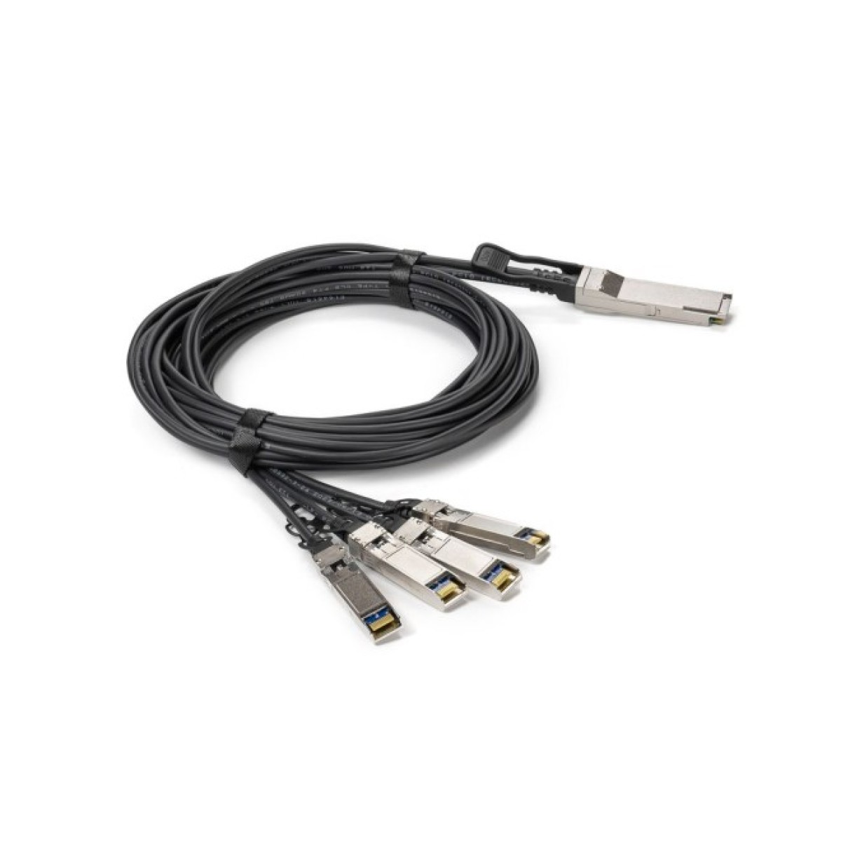 Модуль оптический с кабелем RCI QSFP-4SFP+-DAC-3M 40G QSFP+ to 4x10G SFP+, Copper, 3m 98_98.jpg - фото 3