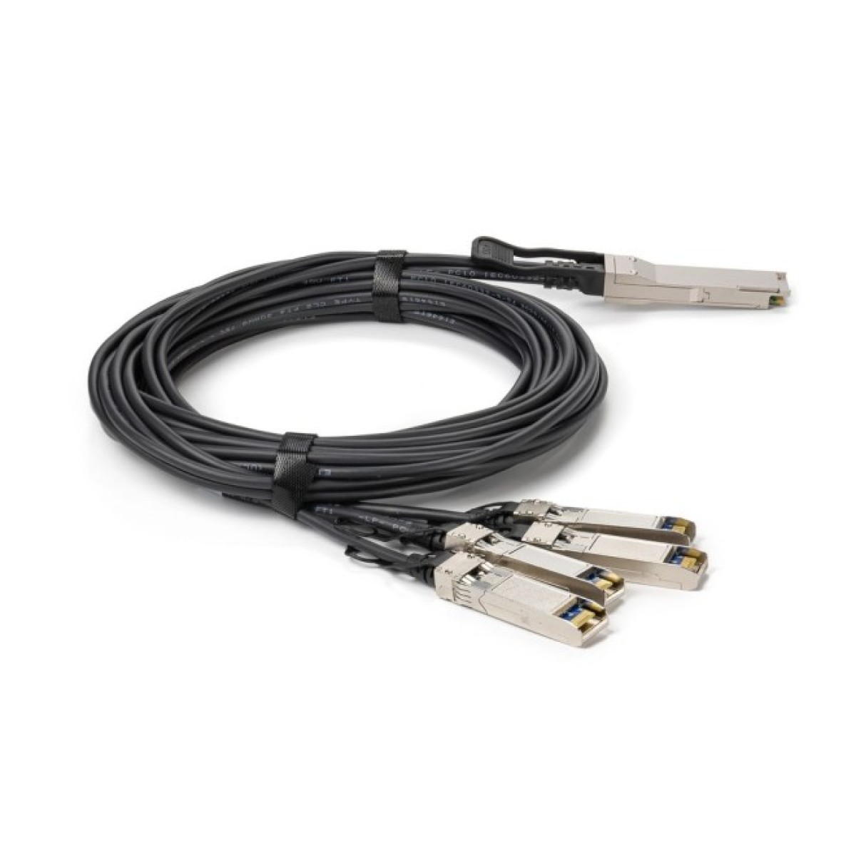 Модуль оптический с кабелем RCI QSFP-4SFP+-DAC-3M 40G QSFP+ to 4x10G SFP+, Copper, 3m 98_98.jpg - фото 5