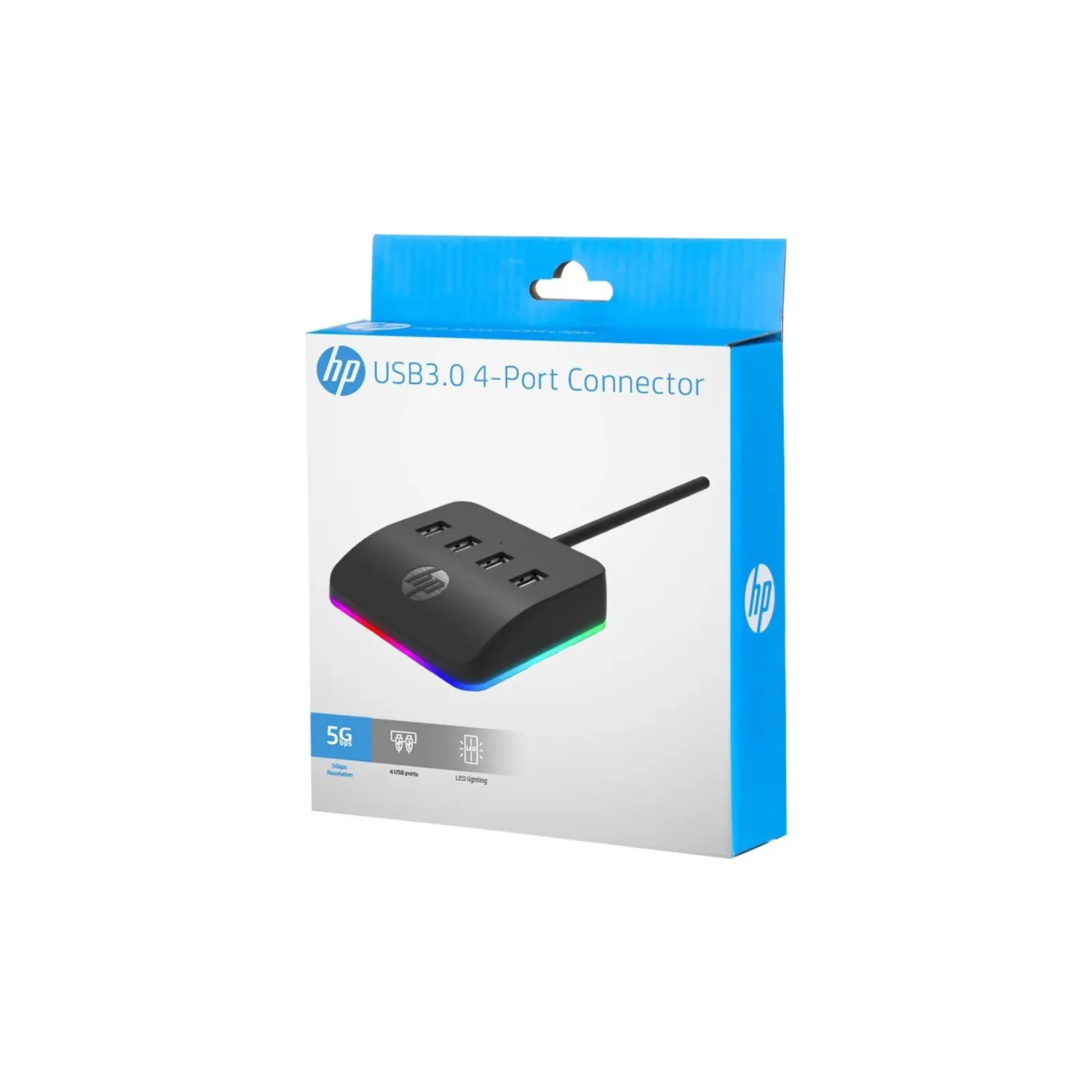 Концентратор HP DHC-CT120 USB 3.0 AM 4 ports USB 3.0 AF RGB (DHC-CT120) undefined - фото 2